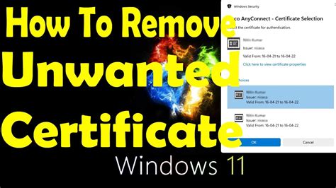 delete smart card certificates|if i delete certificate manager should request again.